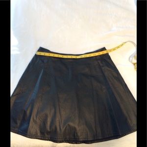 Loft faux leather skirt